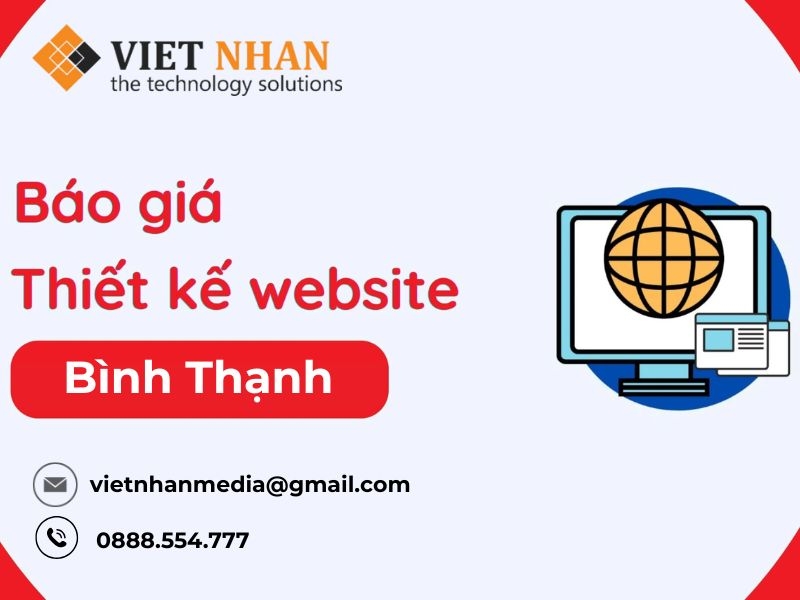 Cập nhật báo giá thiết kế website Bình Thạnh