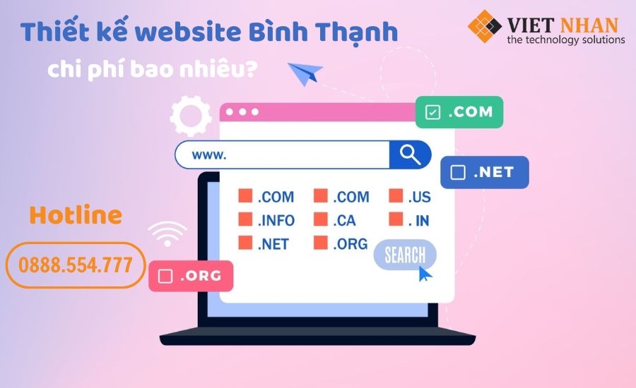 Chi Phí Thiết Kế Website Bình Thạnh – Bao Nhiêu Là Hợp Lý?