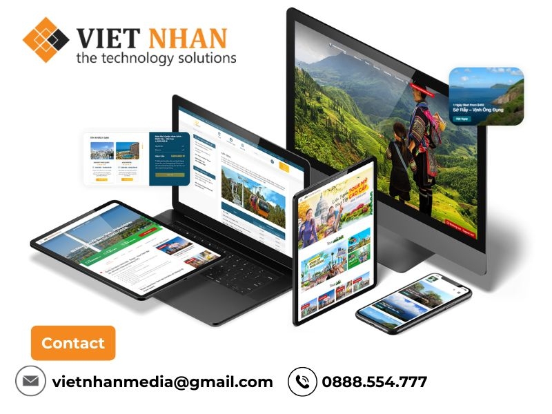 Đơn vị thiết kế website tại Tân Bình trọn gói uy tín