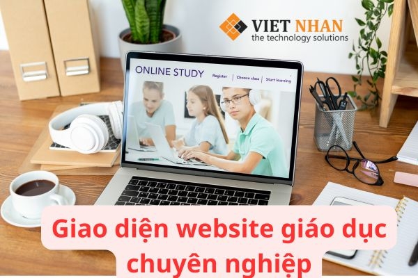 Giao diện website giáo dục chuyên nghiệp