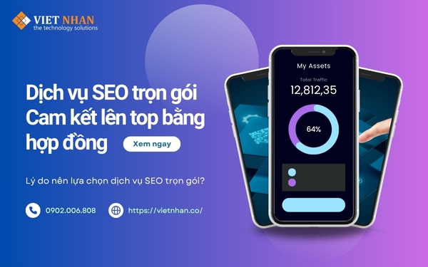 Dịch vụ SEO trọn gói - Uy tín, cam kết lên top bằng hợp đồng