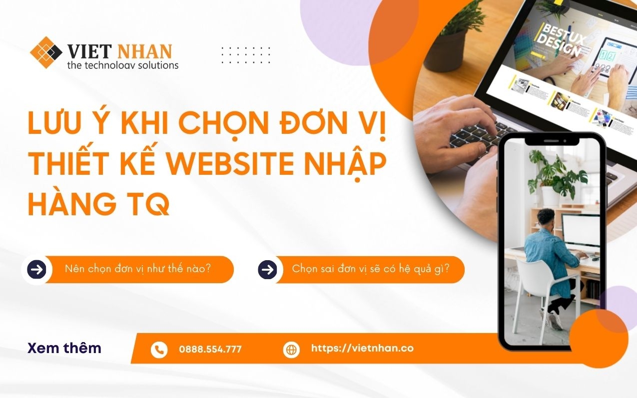 Những sai lầm thường gặp khi chọn đơn vị thiết kế website nhập hàng