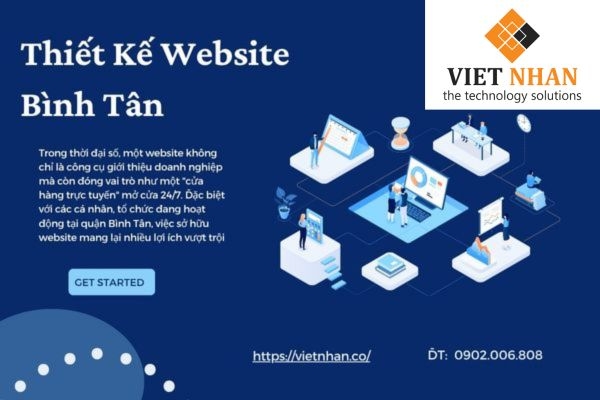 Thiết Kế Web Bình Tân – Thiết kế Web Cho Nhiều Lĩnh Vực