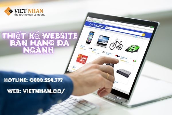 Thiết Kế Website Bán Hàng Đa Ngành 