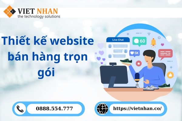 Thiết kế website bán hàng trọn gói cho Quận 2