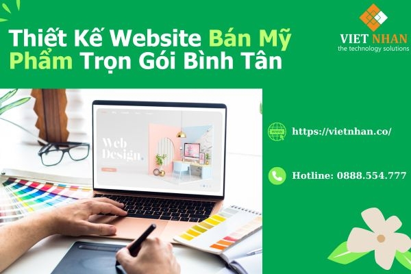 Thiết Kế Website Bán Mỹ Phẩm Trọn Gói Bình Tân