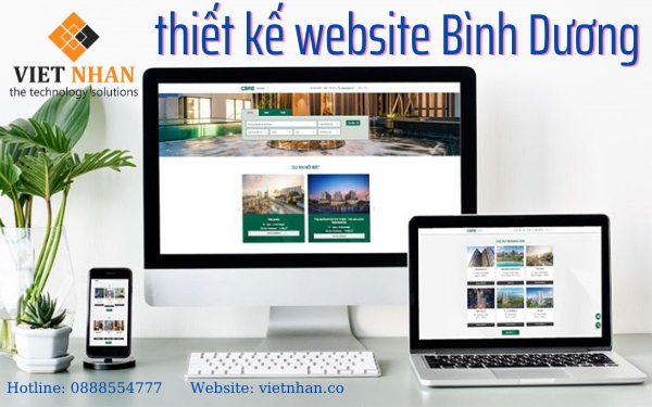 Thiết kế website Bình Dương uy tín, chuyên nghiệp tại Việt Nhân