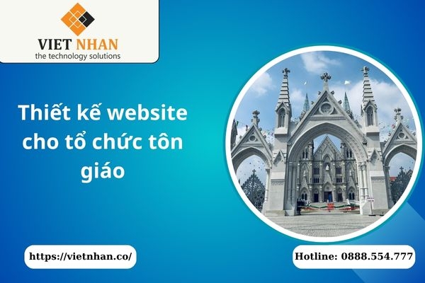 Thiết kế website cho tổ chức tôn giáo
