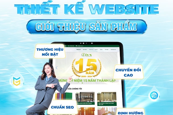 Thiết Kế Website Giới Thiệu Sản Phẩm Chuyên Nghiệp, Giá Tốt