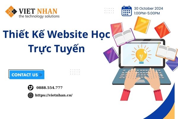 Thiết Kế Website Học Trực Tuyến – Giải Pháp Hiệu Quả Cho Giáo Dục 
