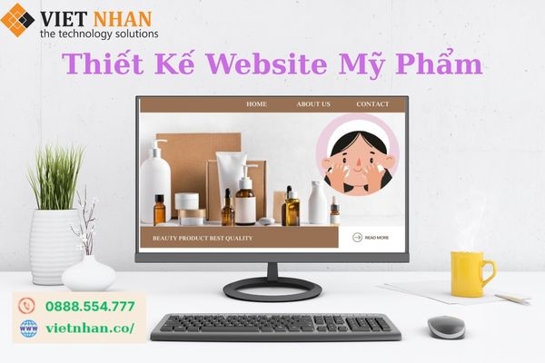 Thiết Kế Website Mỹ Phẩm
