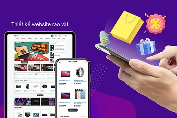 Thiết kế website rao vặt chuyên nghiệp – Giải pháp tối ưu từ Việt Nhân