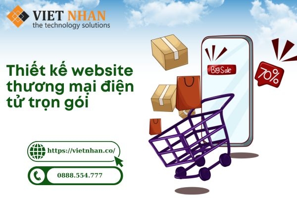 Thiết kế website thương mại điện tử trọn gói