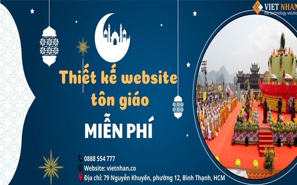 Dịch Vụ Thiết Kế Website Tôn Giáo Miễn Phí
