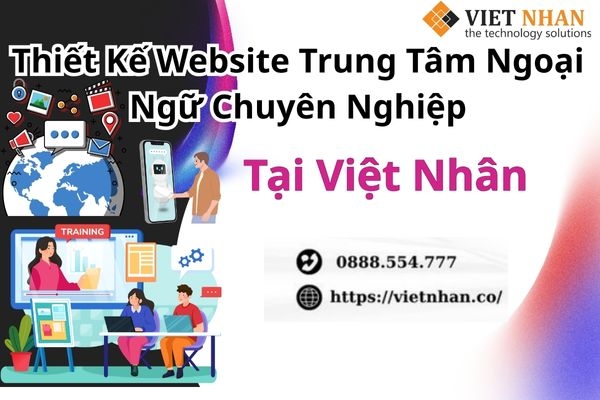 Thiết Kế Website Trung Tâm Ngoại Ngữ Chuyên Nghiệp