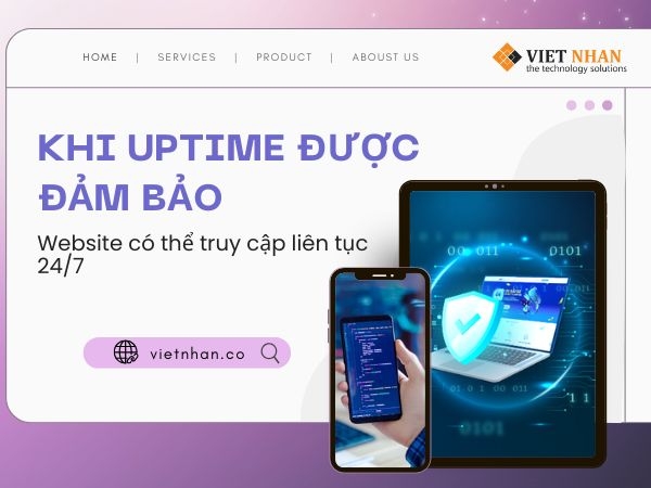 Uptime là gì? Đảm bảo uptime giúp website hoạt động như thế nào?
