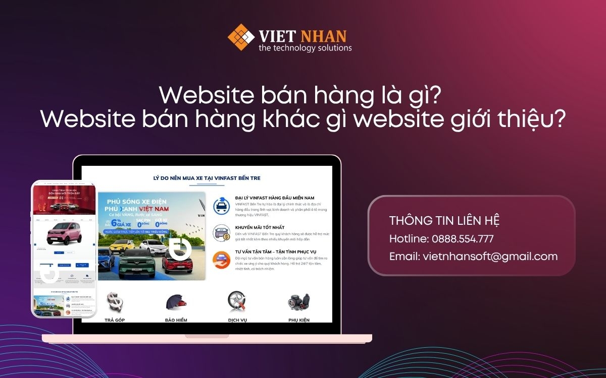 Website bán hàng là gì? Website bán hàng khác gì website giới thiệu?