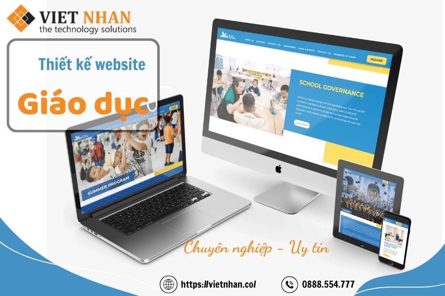 Website giáo dục sáng tạo: Kết nối giảng viên, học sinh và phụ huynh