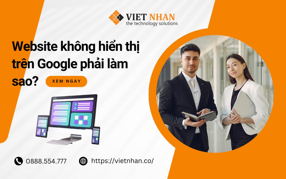 Website không hiển thị trên Google phải làm sao? 